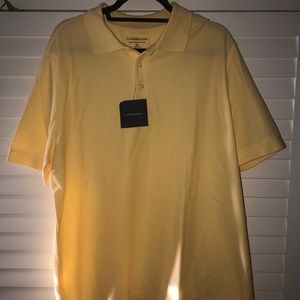 Croft & Barrow Yellow Polo
